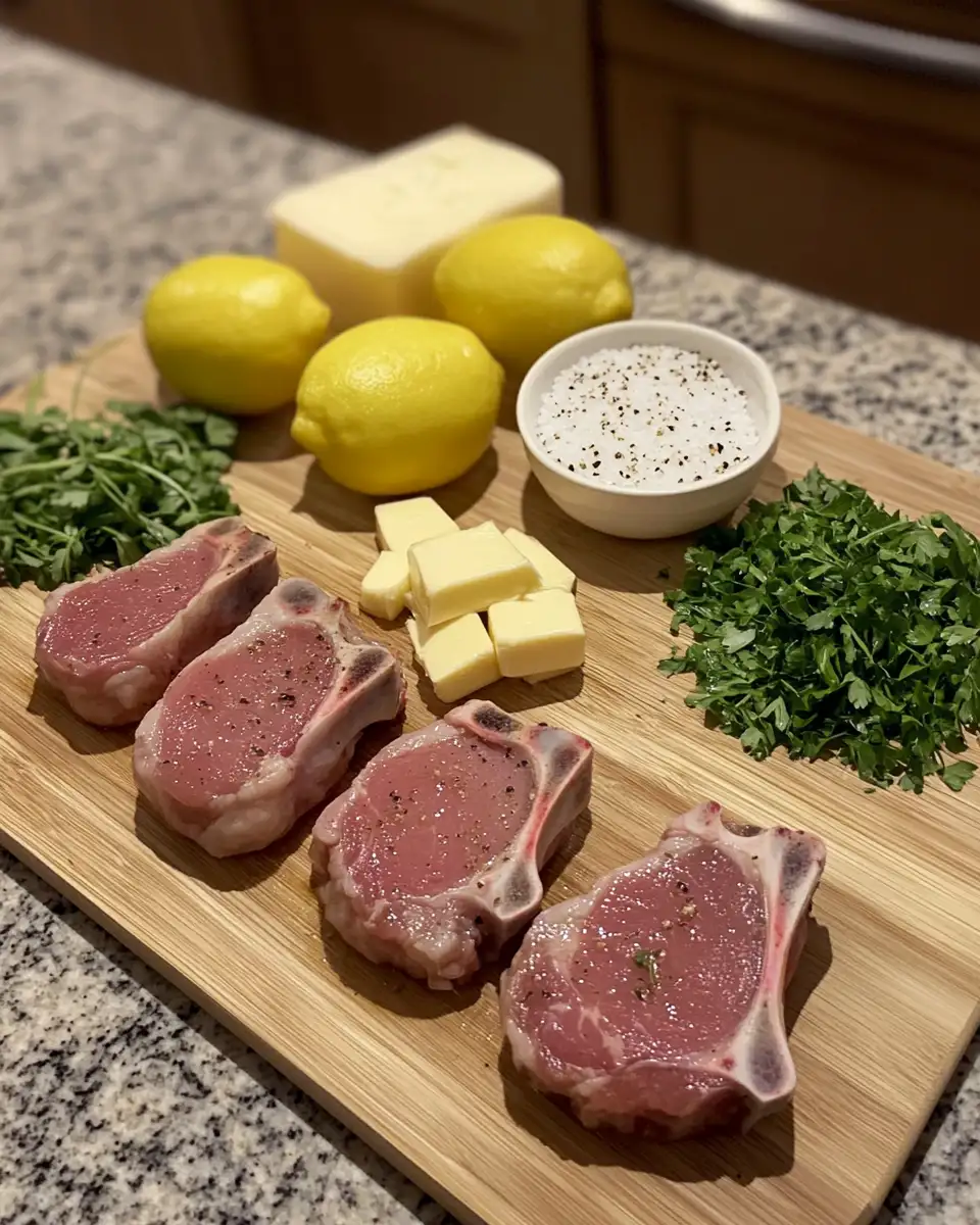 Ingredients for Irresistibly Juicy Garlic Butter Pork Chops You Need to Try