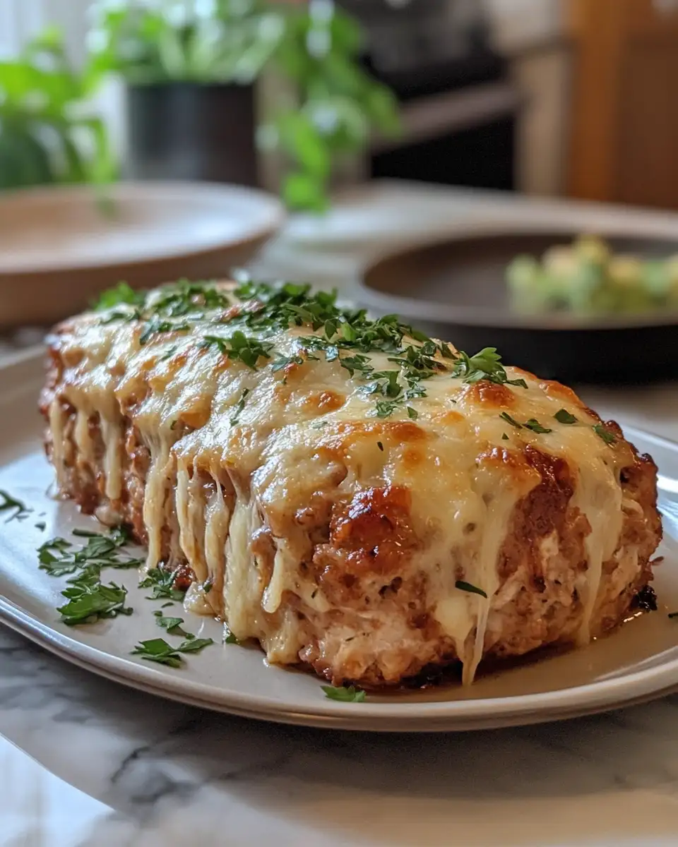 Irresistible Garlic Parmesan Chicken Meatloaf Recipe You Need to Try - Featured Image