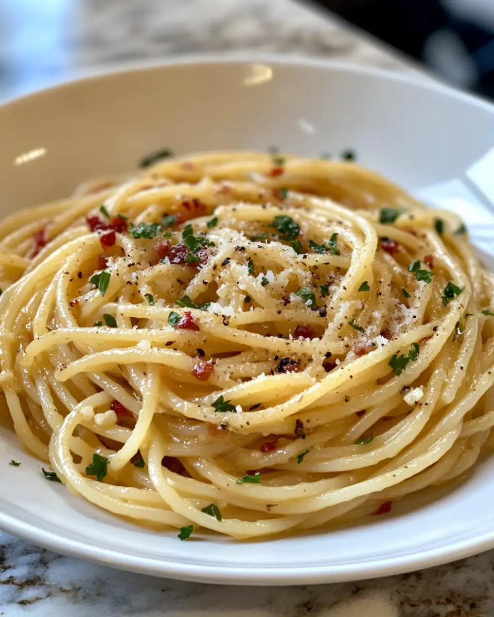 Final dish - Garlic Spaghetti in 25 Minutes A Flavorful Dinner Made Easy