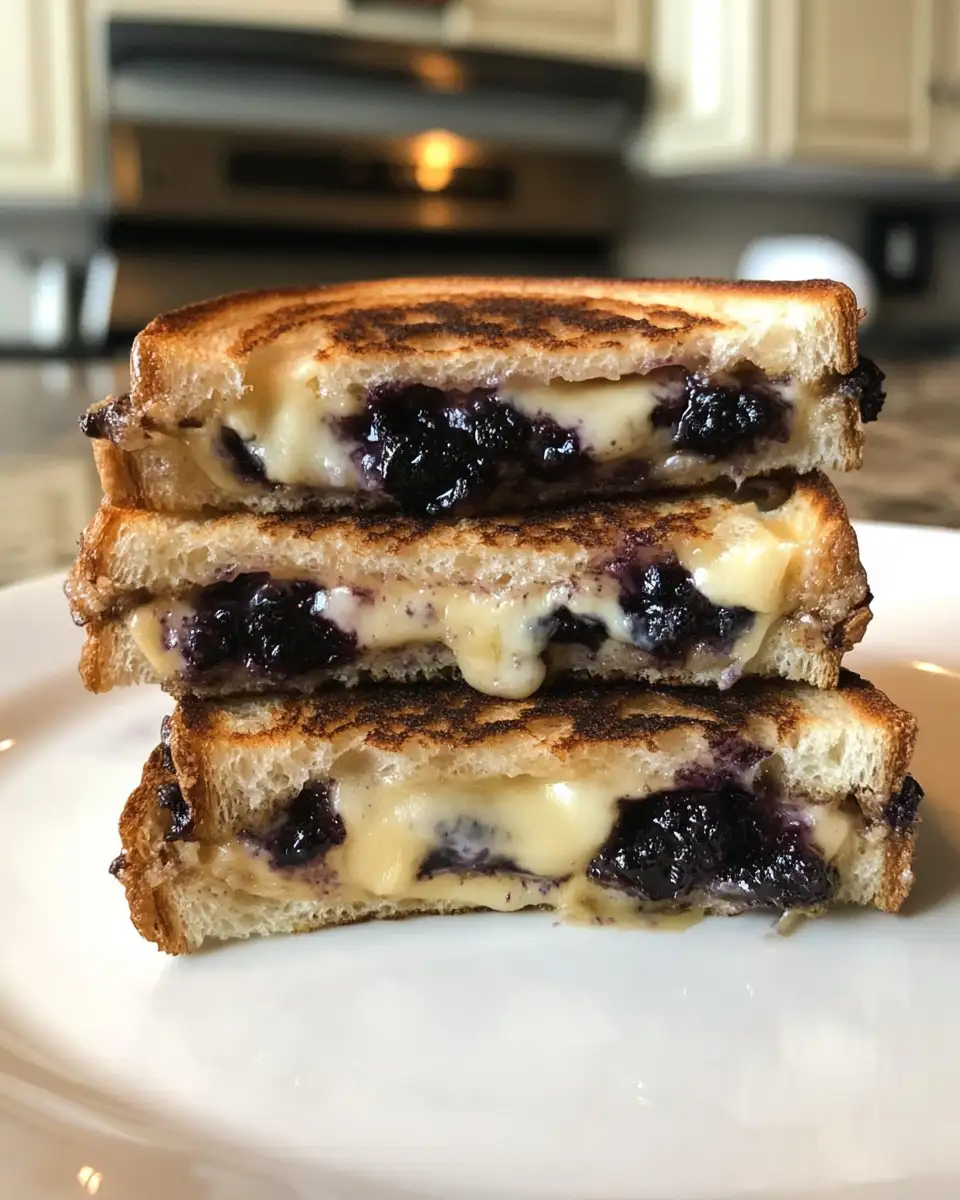 Indulge in the Ultimate Gourmet Blueberry Grilled Cheese Experience - Featured Image