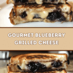 Gourmet Blueberry Grilled Cheese 🧀💙