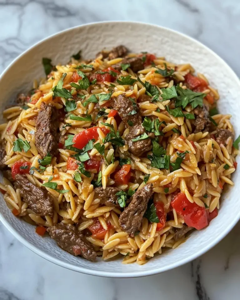 Savory Greek Beef Orzo Pasta Recipe That Will Delight Your Taste Buds - Featured Image