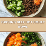Ground Beef Hot Honey Bowl 🍯🌶️
