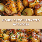 Honey Bacon Roasted Potatoes 🥔🍯