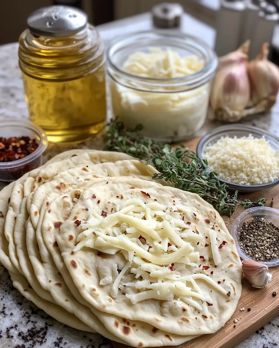 Ingredients for Spice Up Your Snack Time with Irresistible Hot Honey Flatbread Pizza