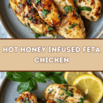 Hot Honey Infused Feta Chicken 🍯🐔