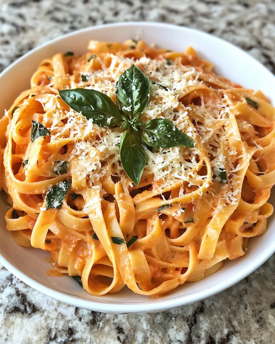 One-Pot Wonder Instant Pot Creamy Tomato Pasta Recipe - Featured Image