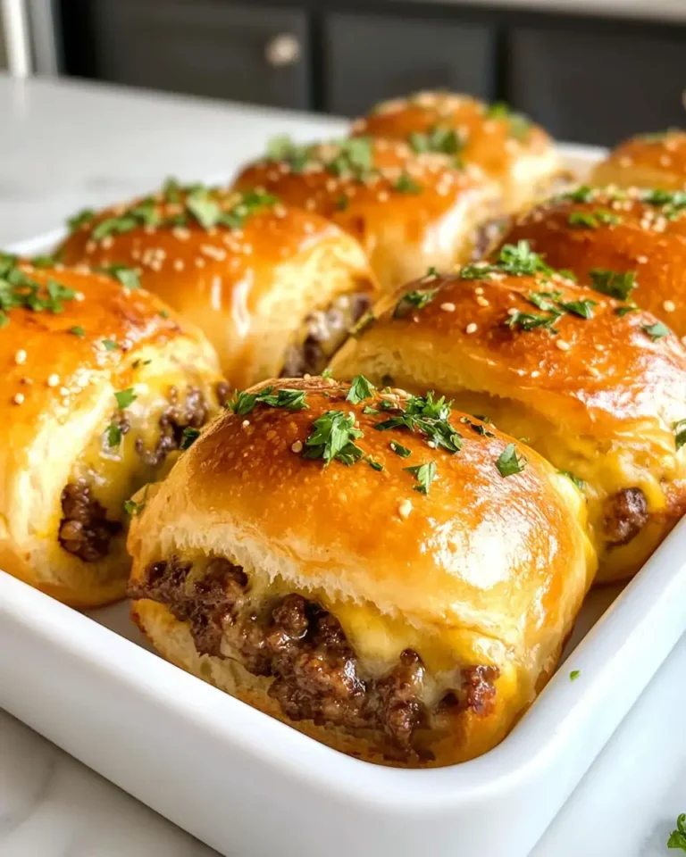 Irresistible Garlic Butter Cheeseburger Rollups That Will Steal Your Heart - Featured Image