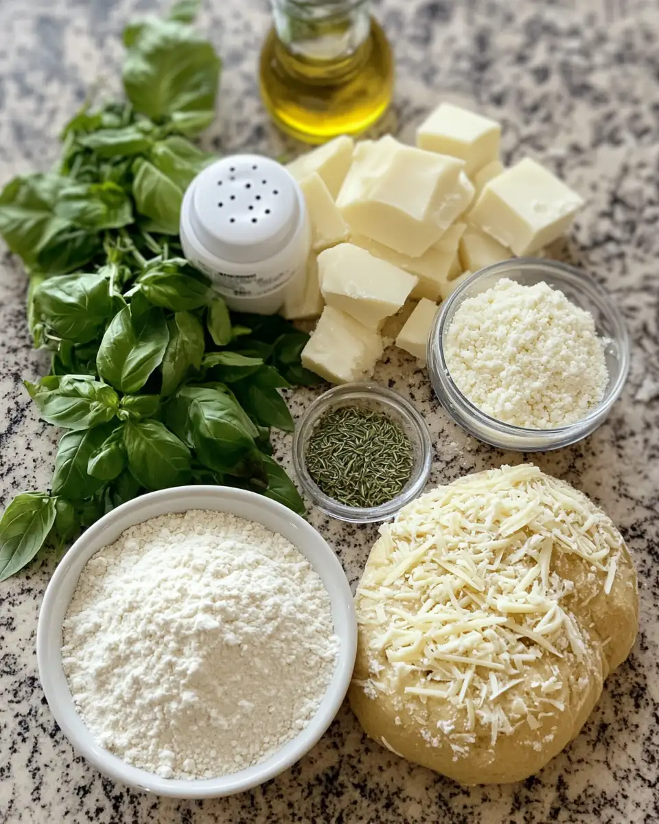 Ingredients for Irresistible Italian Herb and Cheese Bread Recipe You Need to Try