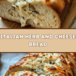 Italian Herb and Cheese Bread 🥖🧀