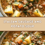 Hearty Italian Sausage and Potato Soup 🍲🇮🇹