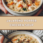 Jalapeño Popper Chicken Soup 🌶️🍲