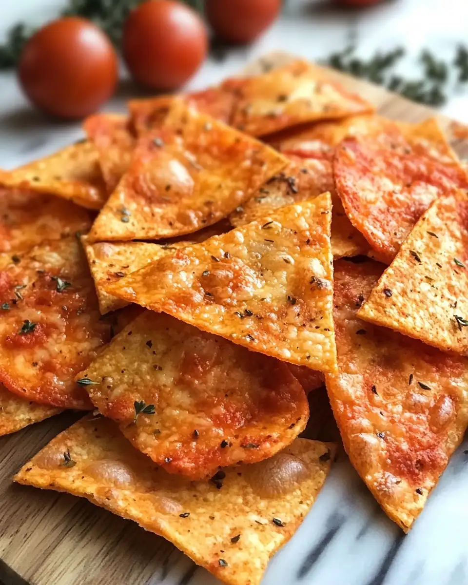 Crunchy Keto Pizza Chips That Will Blow Your Snack Game - Featured Image