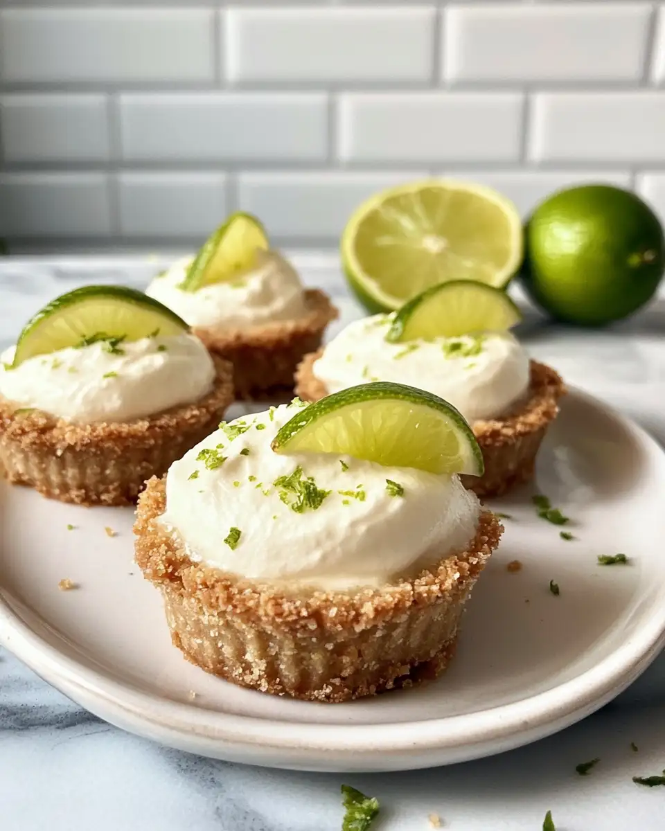 Final dish - Irresistible No-Bake Mini Key Lime Pies You Can Make in Minutes
