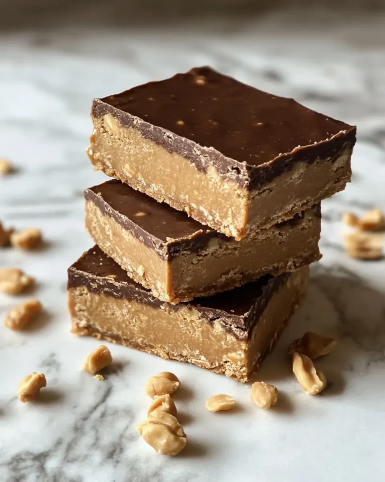 Irresistible No Bake Peanut Butter Bars You Can Make in Minutes - Featured Image