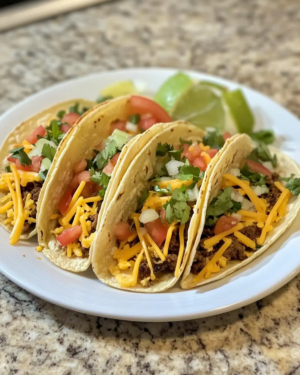 Final dish - Ultimate Oven-Baked Cheesy Tacos Recipe for a Flavor-Packed Fiesta