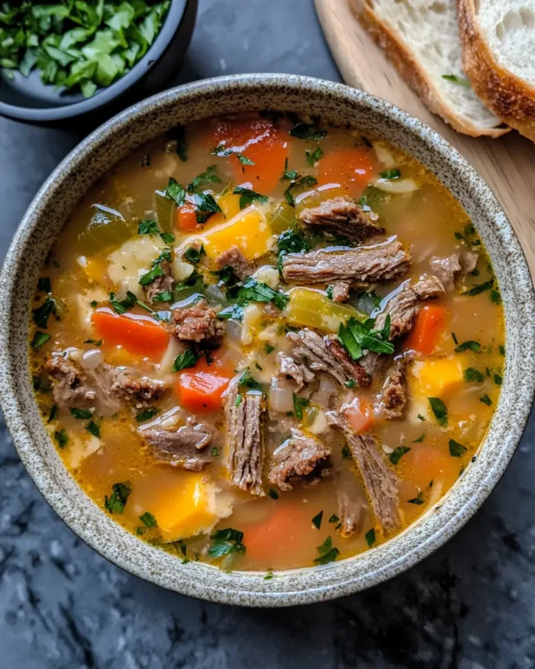 Hearty and Delicious Philly Cheesesteak Soup Recipe to Warm Your Soul - Featured Image