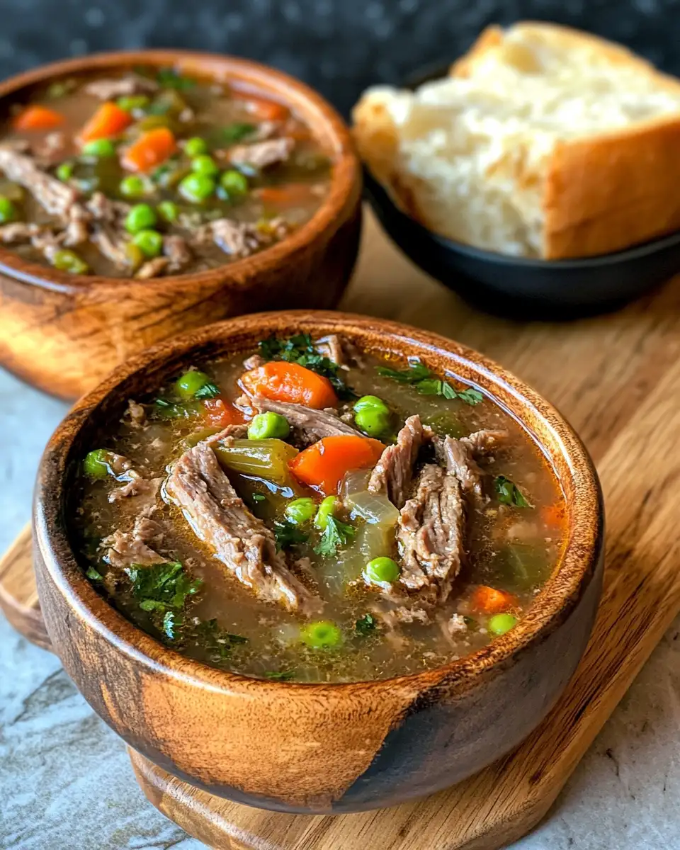 Final dish - Hearty and Delicious Philly Cheesesteak Soup Recipe to Warm Your Soul
