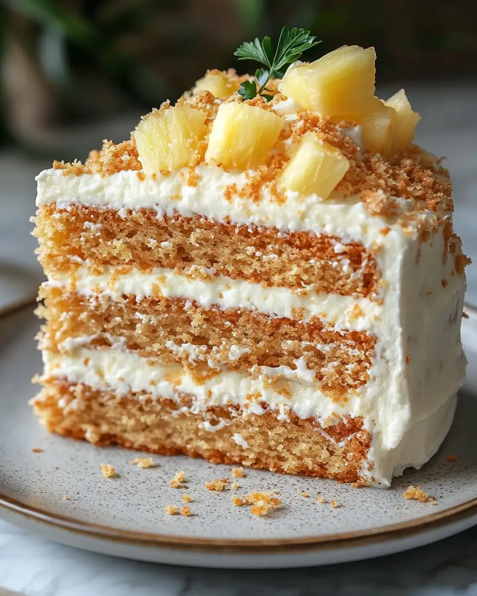 Irresistible Pineapple Carrot Cream Cake Recipe You Have to Try - Featured Image