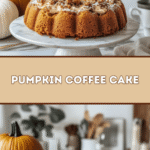 Delicious Pumpkin Coffee Cake ☕🎃