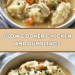 Comforting Slow Cooker Chicken & Dumplings 🍲🥟