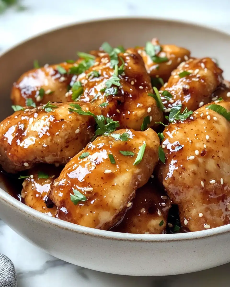 Ultimate Slow Cooker Honey Garlic Chicken Recipe for Tender Flavorful Meals - Featured Image