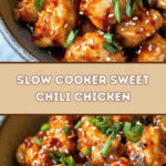 Slow Cooker Sweet Chili Chicken 🍗🌶️