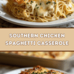 Southern Chicken Spaghetti Casserole 🍝🍗