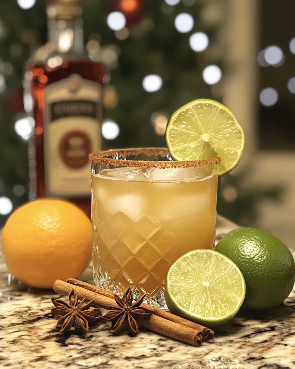 Ingredients for Warm Up Your Holidays with a Spiced Christmas Margarita Recipe