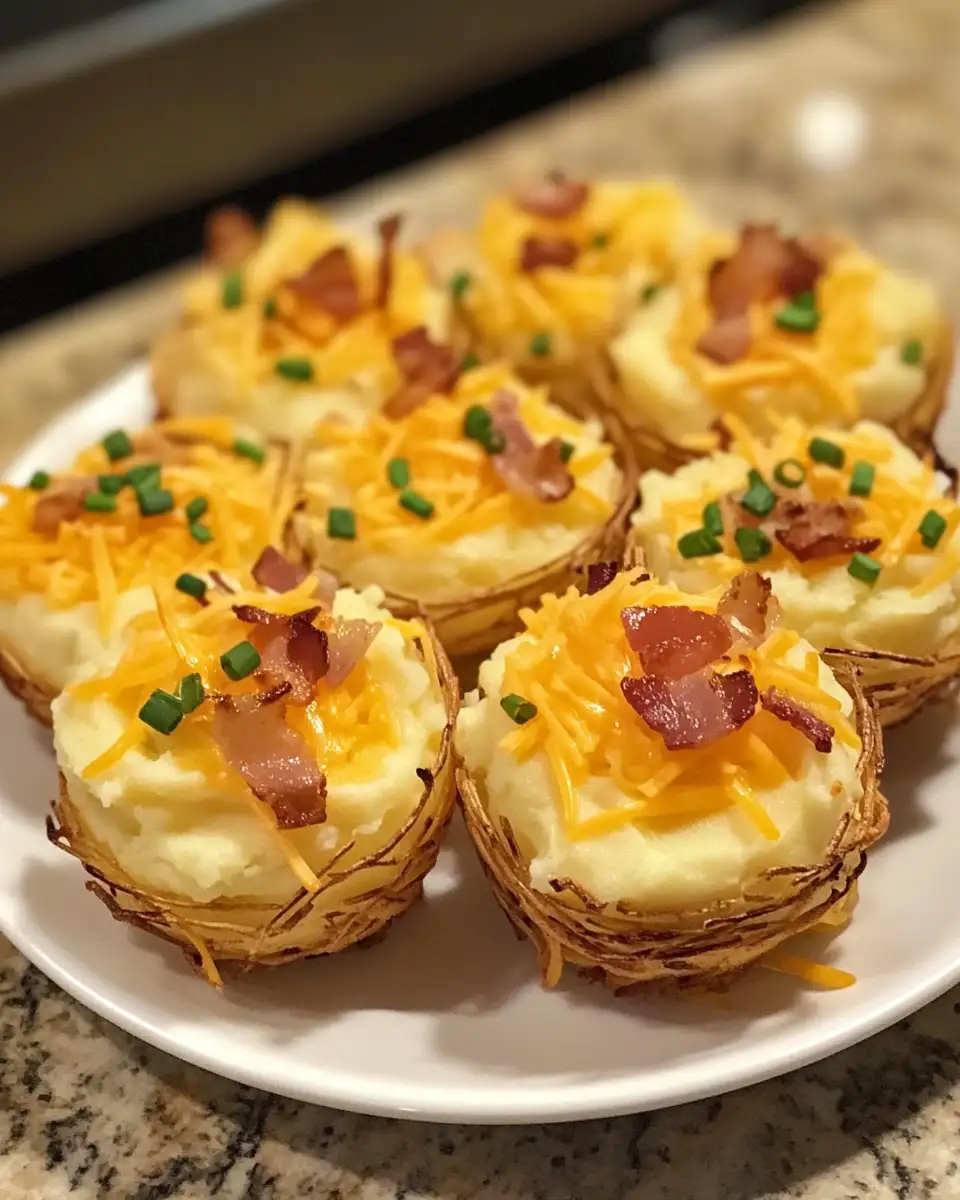Ingredients for Irresistible Stuffed Mashed Potato Nests That Will Steal the Show