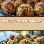 Savory Turkey Stuffing Balls 🦃🍞