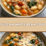 Hearty Tuscan White Bean Soup 🥣🌿
