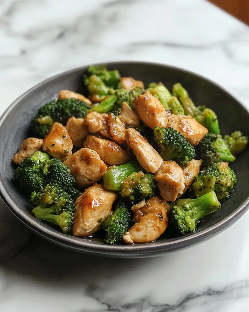 Final dish - 30 Minute Chicken And Broccoli Recipe for Quick and Healthy Meals