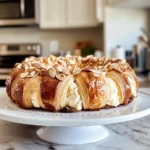 Irresistible Almond Croissant Cake Recipe That Will Delight Your Taste Buds - Featured Image