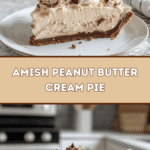 Amish Peanut Butter Cream Pie 🥜🥧