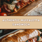 Authentic Muffaletta Sandwich 🥪🇮🇹