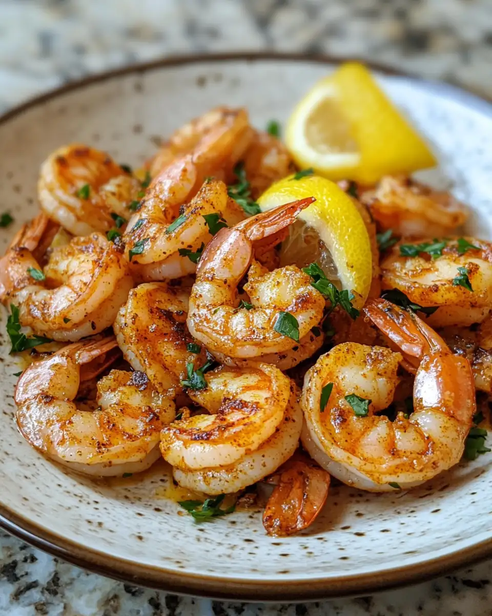Final dish - Irresistible Cajun Shrimp with Garlic Butter Sauce Recipe You Need to Try