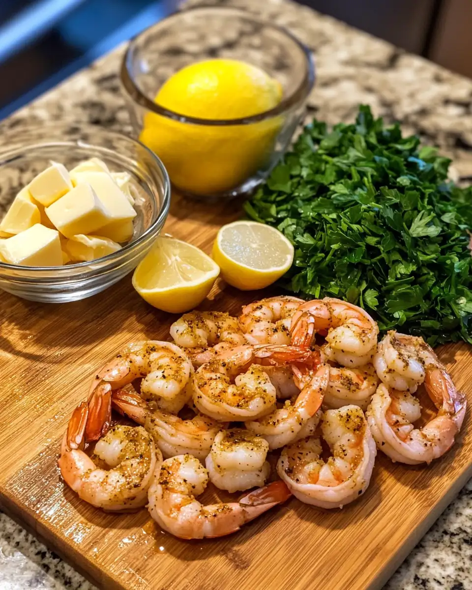 Ingredients for Irresistible Cajun Shrimp with Garlic Butter Sauce Recipe You Need to Try
