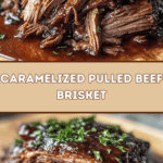 Caramelized Pulled Beef Brisket 🍖✨