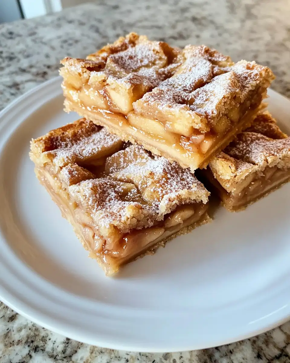Final dish - Irresistibly Flaky Apple Pie Bars That Melt in Your Mouth