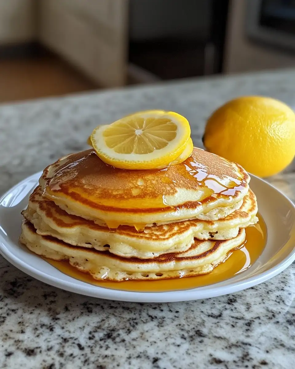 Final dish - Wake Up to Fluffy Lemon Pancakes That Brighten Your Morning