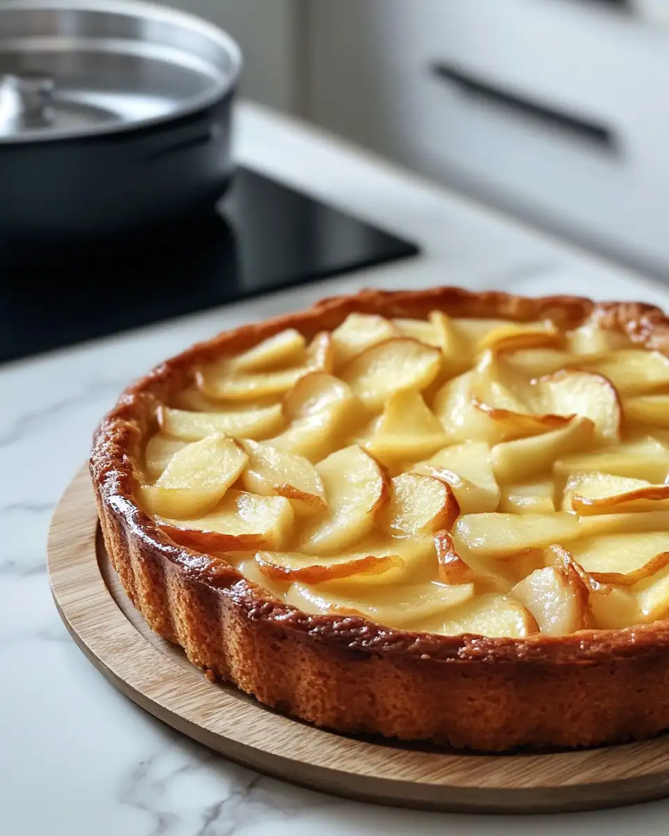 Final dish - Discover the Delight of French Apple Invisible Cake: A Light and Luscious Treat