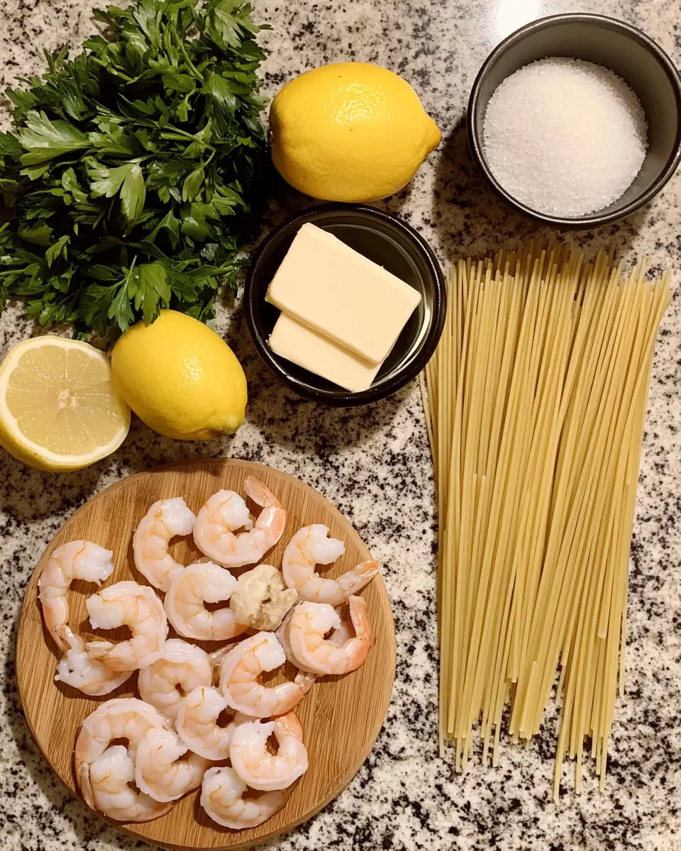 Ingredients for Mouthwatering Garlic Butter Shrimp Pasta Recipe You Need to Try