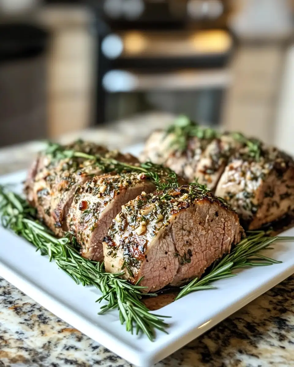 Irresistible Garlic Herb Roasted Pork Tenderloin Recipe for Every Occasion - Featured Image