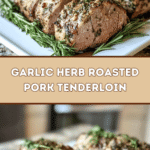 Garlic Herb Roasted Pork Tenderloin 🍖🌿