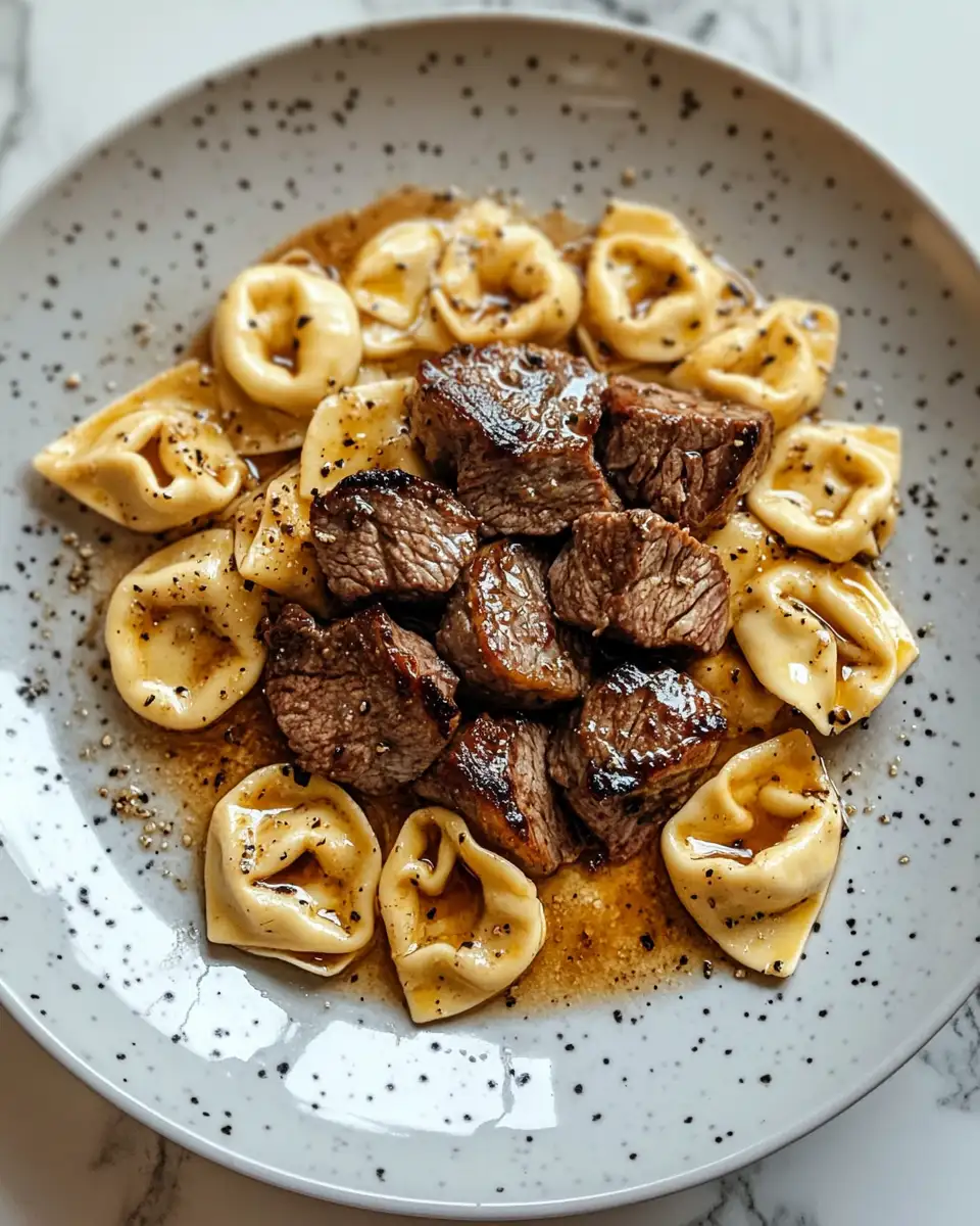 Garlic Steak Tortellini Recipe That Will Elevate Your Dinner Game - Featured Image