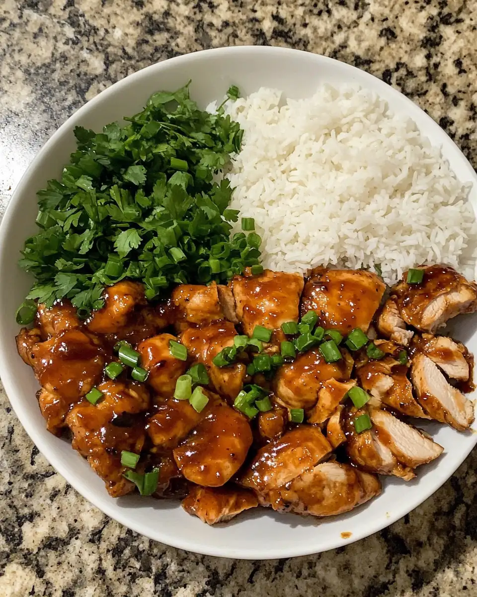 Ingredients for Irresistible Honey BBQ Chicken Rice Recipe You Need to Try