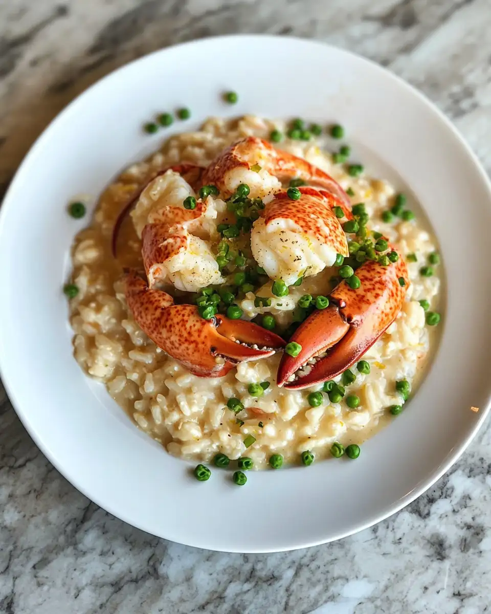 Final dish - Creamy Lemon Butter Lobster Risotto That Will Steal the Show