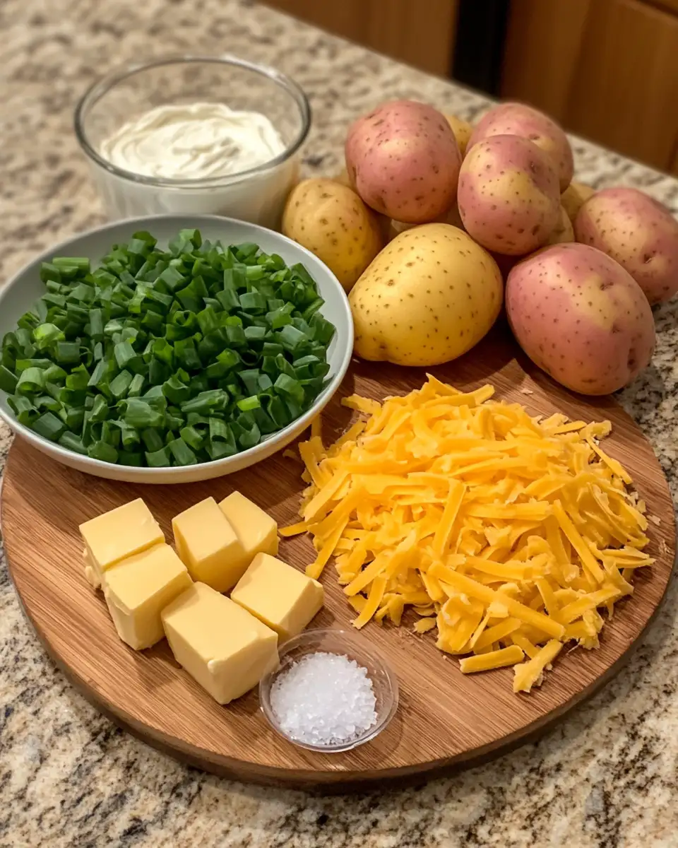 Ingredients for Ultimate Comfort in a Bowl Loaded Outback Potato Soup Recipe