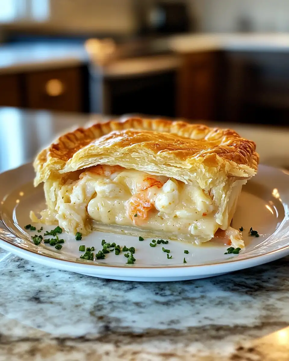 Ultimate Comfort Food Delight Lobster Pot Pie Recipe - Featured Image